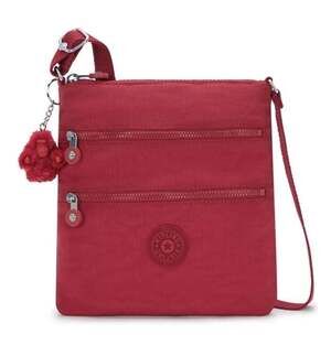 Kipling Keiko Mini Crossbody Bag in Funky Red brand new. Burgundy coloring fast2